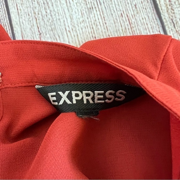 EXPRESS Open Neck Top Small - Picture 4 of 6